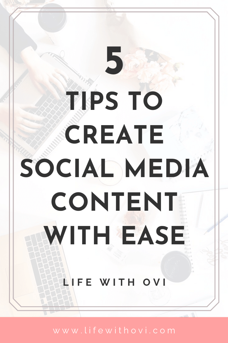 CREATING SOCIAL MEDIA CONTENT WITH EASE - Life with Ovi